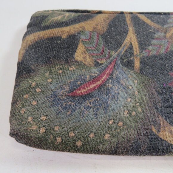 Vintage Animal Jungle Zippered Bag, padded, lined, mini purse, cosmetic Monkey - Picture 5 of 11